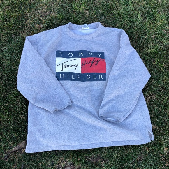Vintage Tommy Hilfiger Crewneck Sweatshirt - Picture 1 of 5